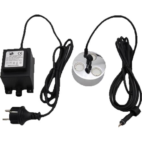 3-head atomizer,landscape fountain fogger,rock garden bonsai pool aquarium spray system,ultrasonic atomizer