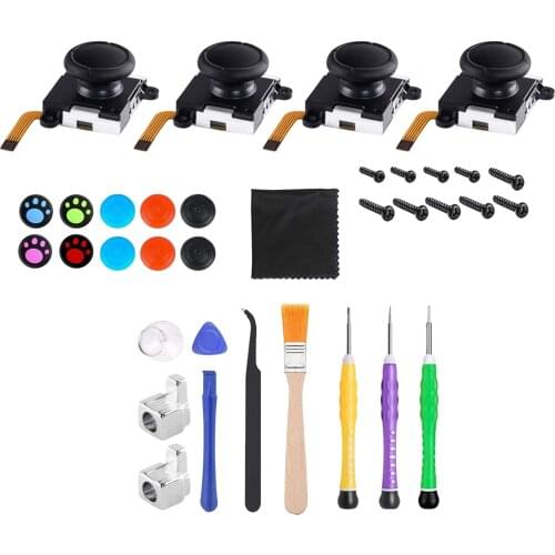 4x 3D Analog Joystick Thumbstick Tool for Nintendo Switch Joypad