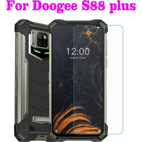 For Doogee S88 Plus Tempered Glass 2.5D Protective Film 9H Explosion-proof LCD Screen Protector For Doogee S88 Plus