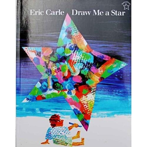 Draw Me a Star By Eric Carle Educational English Picture Book Learning Card Story Book For Baby Kids Children Gifts