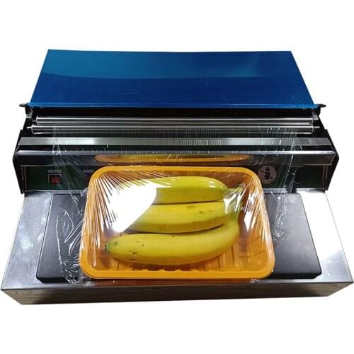 220V Electric Heating Plastic Film Sealing Machine Fruit Vegetable Baler Food Wrapper 45CM Y