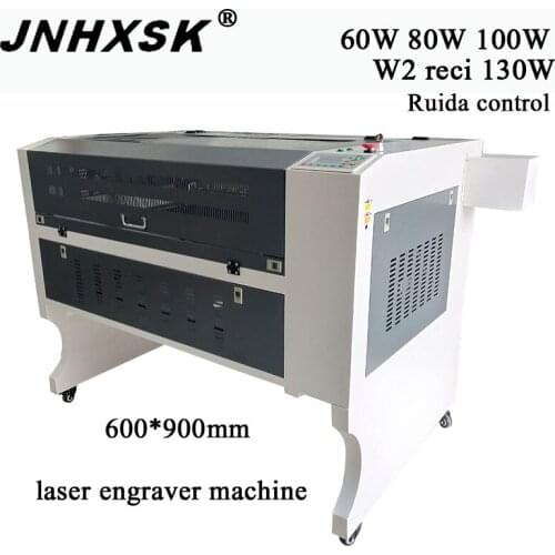 Free shipping Laser CNC 6090 laser engraver machine 100W co2 laser engraving machine laser cutter machine diyengraving machine