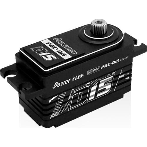 Power HD D15 Digital Servo 6.1-8.4V HV For 1:10 Oil Electric Racing Car / Robot / Rc Drone Short Body Servo Accessories