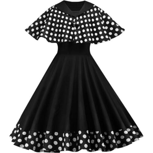 NUFASLOS Summer Polka Dot Dresses
