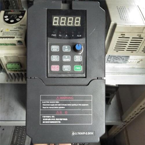 ZC200-4T0037G inverter , used one , 90% appearance new , test goods , free shipping