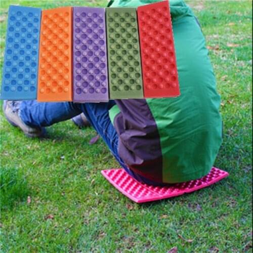 Hot Sale 6 Colors Outdoor Folding PE Waterproof Camping Mat Picnic Damp Proof Sitting Mat Cushion Foam Beach Mat Tourist Mat