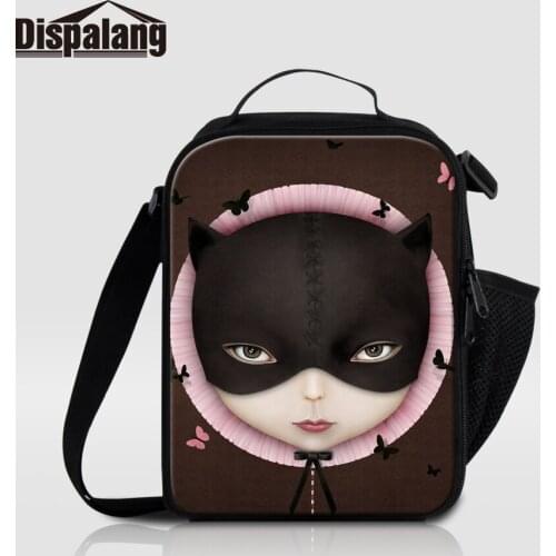Dispalang Cartoon Lunch Bags For Women Small Marmita Termica Thermal Bolsas Almuerzo Lancheira Escolar Infantil Thermo Lunch Bag