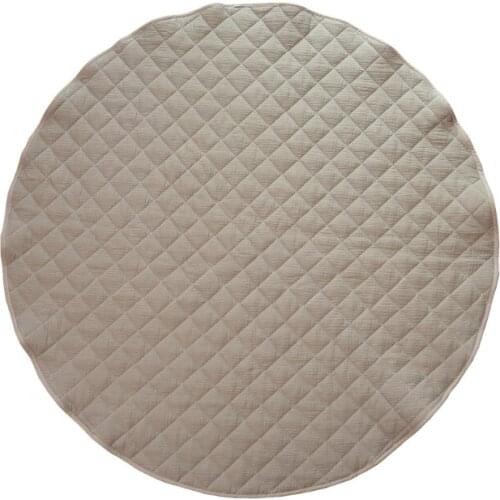 28EC Baby Play Mat Memory Foam Play Mat for Baby Machine Washable 45 inches Large Non Slip Floor Mat Playroom Decor for Baby