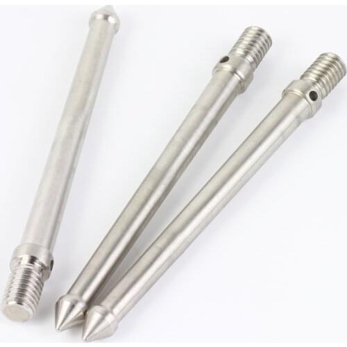 3pcs 12cm Extra Long Stainless Steel Tripod Spike Feet Toe fr Manfrotto Weifeng Gitzo Benro Carbon Fiber Monopod Camera Field