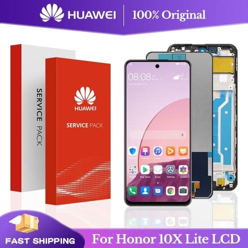 6.67" Original Y7A Display For Huawei Honor 10X lite DNN-LX9 LCD Display Touch Screen Digitizer For Huawei P Smart 2021 lcd