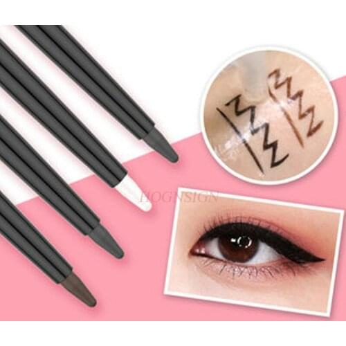 Inner eyeliner gel pen lasting waterproof and sweat-proof not blooming not off color pseudo-small pencil hard head female begin