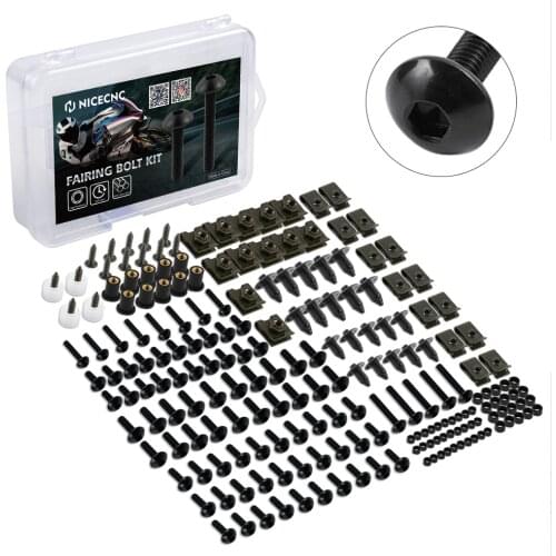 Sportbike Fairing Bolt Body Screws For Aprilia RSV Tuono 1000 1000R Mille RSV4 RS 50 125 250 Pegaso For BMW S1000R S1000RR HP4