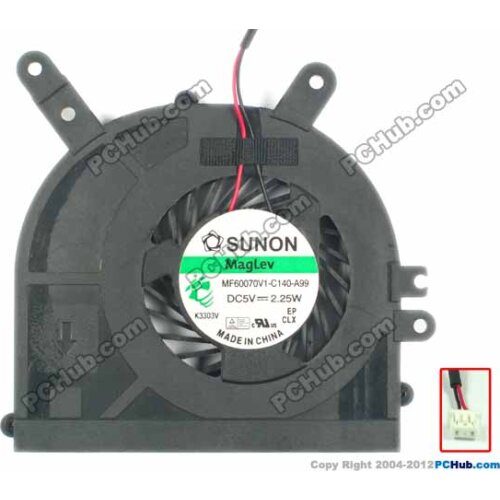 MF60070V1-C140-A99 5V 2.25W laptop cpu cooling fan cooler FOR HP Positivo Sim 2450m 2560m Sim+ 2560 NH4CU43 49R-3NH4CU-140