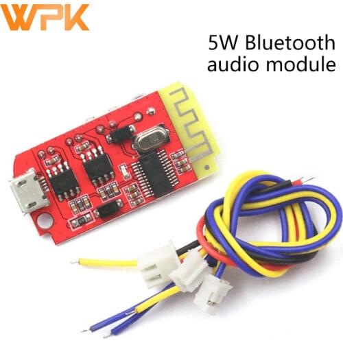 Mini 4.2 stereo Bluetooth power amplifier board module audio 5W+5W with charging DIY modified speaker class F 1PCS