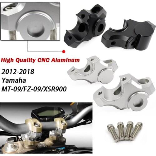 Motorcycle Handlebar Riser Bar Mount Handle Clamp For Yamaha MT-09 FZ-09 XSR900 MT09 FZ09 2012 2013 2014 2015 2016 2017 2018 New