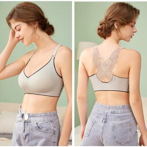 5XL camis Underwear Women Lingerie Bra Tank Tube Top Chest Beauty Back Actival Cotton Breathable Thin Section