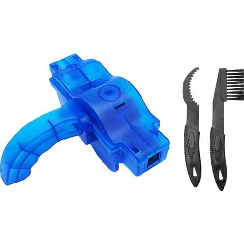 Bicyle Chain Cleaner Cleaning Bicycle 3D Chain Brush Wash Tool Set MTB Bike Protection Oil Bike Chain for Mountain Bicycle