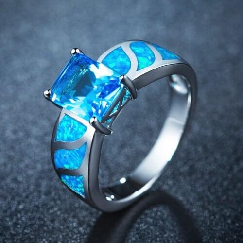 Opal Creative Fashion High-end Retro Opal Ring Jewelry