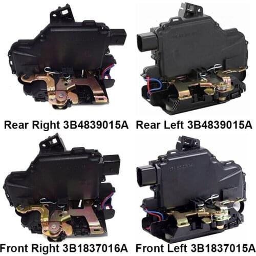 Door Lock Actuator 3B1837015A 3B1837016A 3B4839015A 3B4839016A for VW Passat B5 Golf Jetta MK4 Beetle Front Rear Left Right