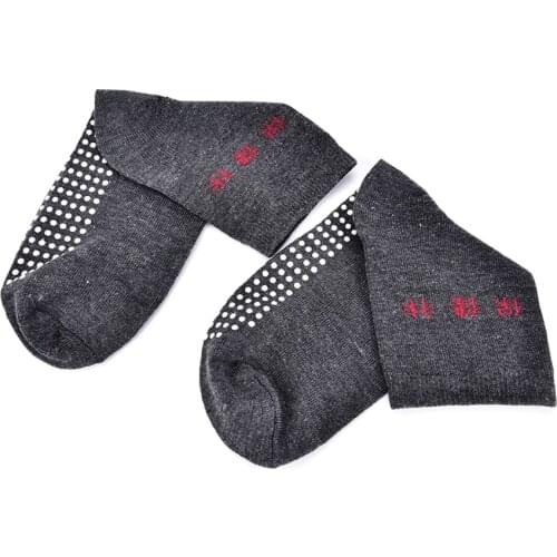 Anti Cold Tourmaline Socks Foot Care Automatic Heat Ankle Massage Sock Foot Massager Far Infrared for Women 1Pair