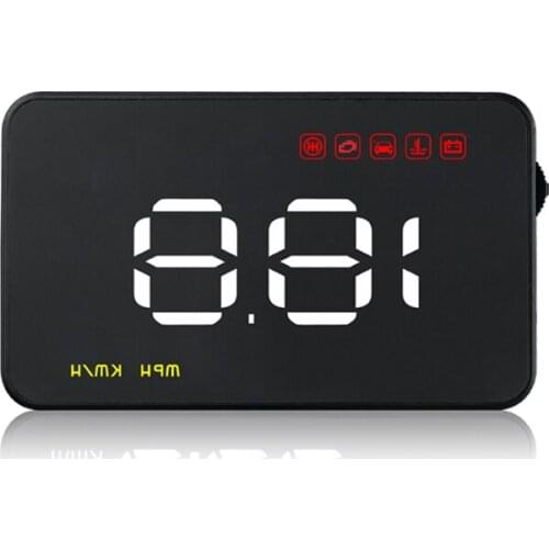 RMLKS GPS Speedometer A2 Head Up Display Auto HUD Windshield Projector Electronics Car Speed Projector Suitable for all Cars