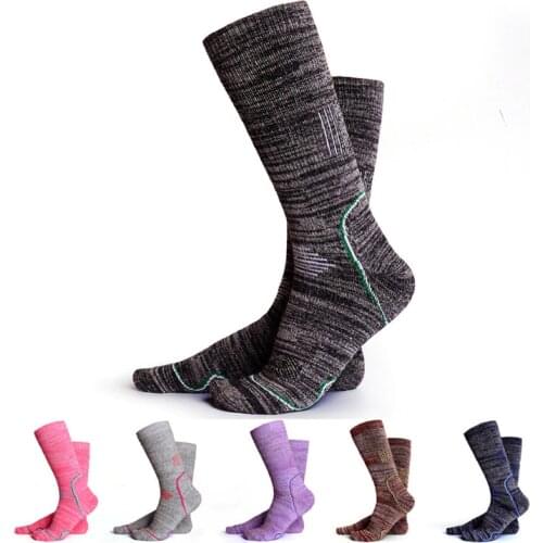 Men Women Winter Warm Thermal Ski Socks Thick Cotton Sports Snowboard Cycling Skiing Soccer Socks Thermosocks Leg Warmers Sock
