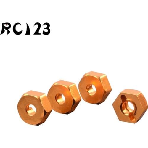 1:10 4P Aluminium 12MM Wiel Hex. mount + PIN RC AUTO Voor RC WLToys K949 KLIMMEN K949-009 NIEUWE ENRON