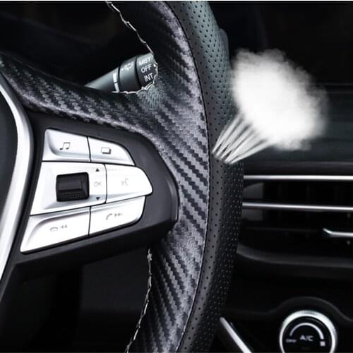 1pc for changan CS55 PLUS 2020 Steering wheel cover Hand sewing genuine leather decorate non-slip