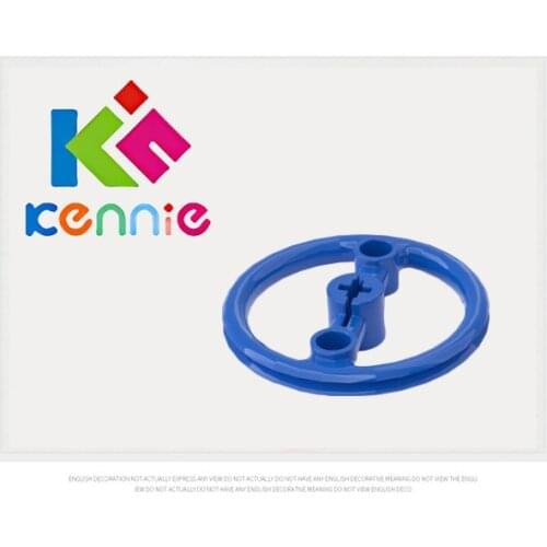 100pcs/lot Kennie DIY MOC Building Blocks Compatible with Hi-Tech Accessories Steering Wheel/Crank NO.3736