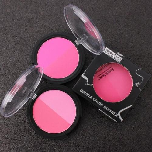 2 Colors/Set Face Make-up Blush Portable Rouge Repairing Blush Palette Enhance Complexion Shadow Lasting Waterproof Blush TSLM1