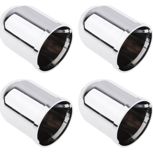 4PCS 50mm Chrome ABS Tow Bar Ball Cover Cap Car Towing Hitch Towball Protect