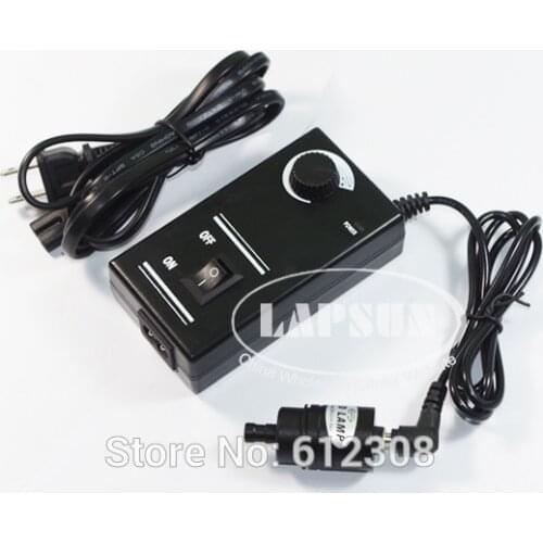 8mm 3W Coaxial Point LED Spot Light Lamp Adjustable Brightness Illuminator + 100V-240V Adapter for Camera Microscope Magnifierr