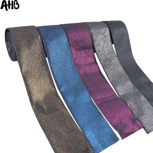 AHB 2Y Wash Cotton Denim Ribbon 75MM Denim Twill Ribbon Holiday Decor Materials For Bows Gifts Packing Wrapping Accessories