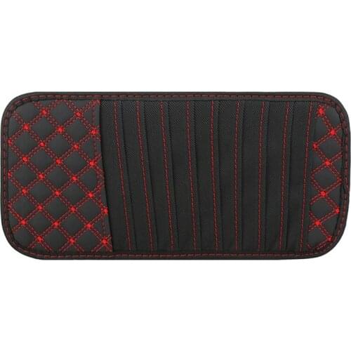 Car Sun Visor Glasses Clip DVD Card Case Holder Storage Car Interior