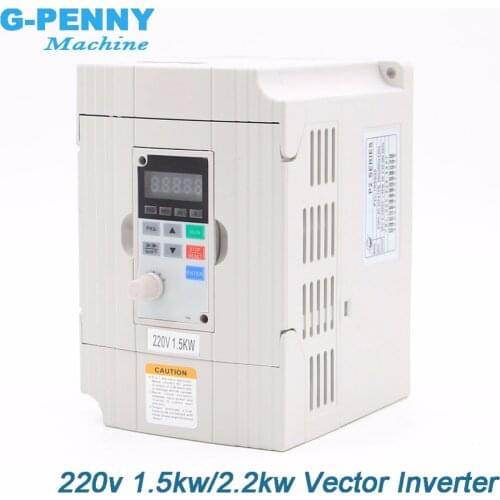 Free Shipping! 220v 1.5kw vector Inveter 2.2kw VFD inverter Frequency Converter Variable Frequency Drive Motor Speed Control