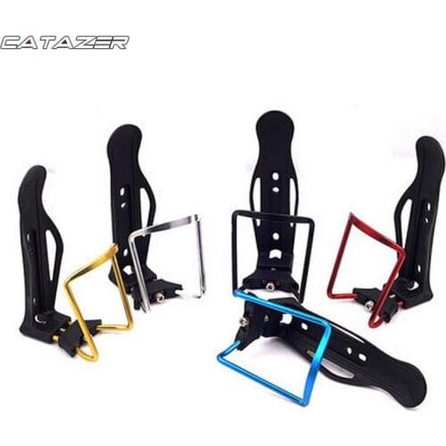 MTB Bicycle Water Bottle Holder With 360 Degree Rotatable Adapter Cycling Cup Drink Bottle Cage For Bicycle Bottle Holder