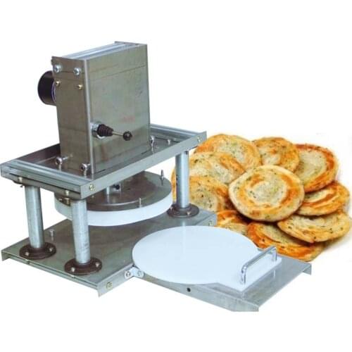 Electric tortilla maker wheat flour dough press machine pizza making machine Chinese wheat bread pressing machine pastry press m