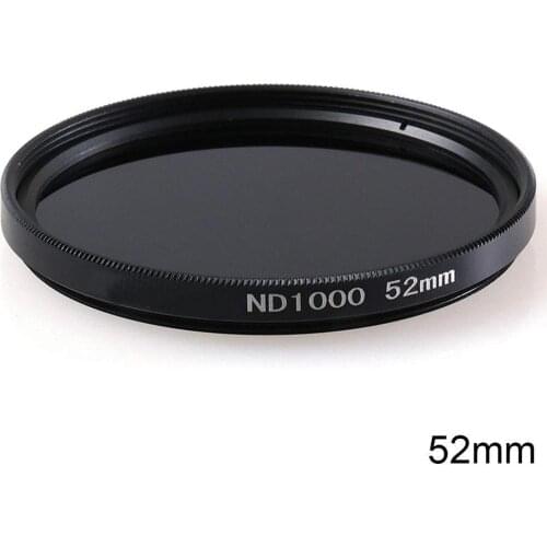 Neutral Density Filter ND1000 Filter Camera Lens 52mm-82mm Ultra Slim Optics Multi Coated Circular Polarizer Polarized Filter