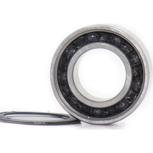 63800 Hybrid Ceramic Bearing 10*19*7 mm 1 PC Double Row Sealed Angular Contact Si3N4 Ball Bearings 3800 RS 3800-2RS