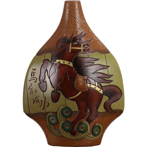 Creative Decoration Featured Home Decoration Living Room Entrance Antique Shelf Creative Ceramic Art Office Decorations