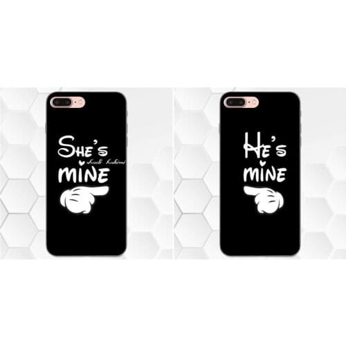 Soft Silicone TPU Black New Arrival Mr. And Mrs For Huawei Honor Enjoy Mate Note 6s 8 9 10 20 Lite Play Pro P smart