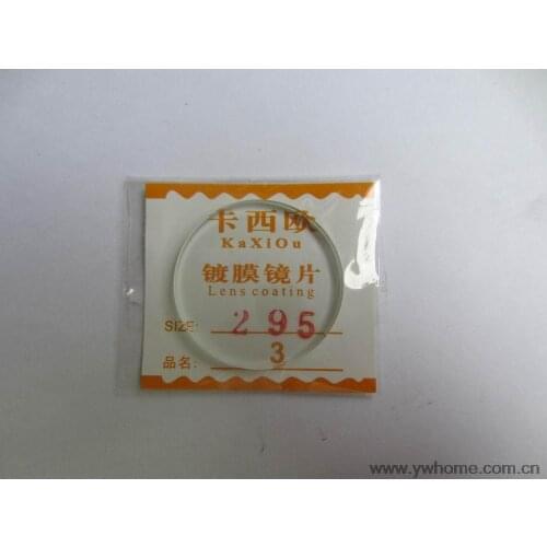 29.5mm New flat glass watch crystal diameter 29.5 mm Thick 3.0mm