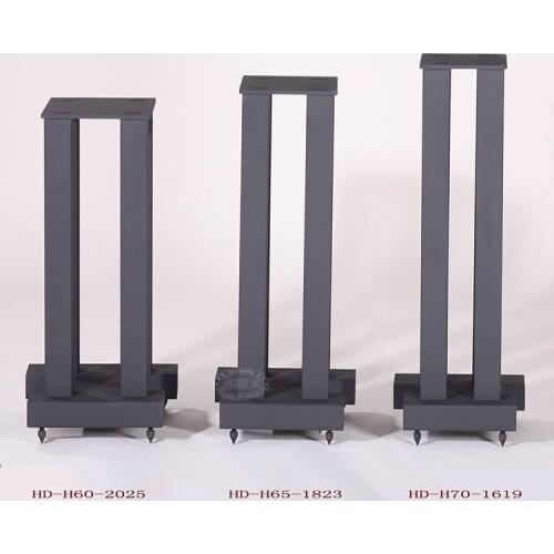 S-005 1619 1823 2025 All Metal Speaker Stand (filled With Black Gold Sand) Speaker Stand