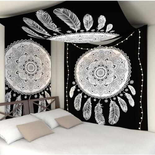 Hanging Tapestry Blanket Bedroom Wall Decor Background Wall Decor гобелен Tapestry Wall Home Accessorizes Decoracion Dormitorio