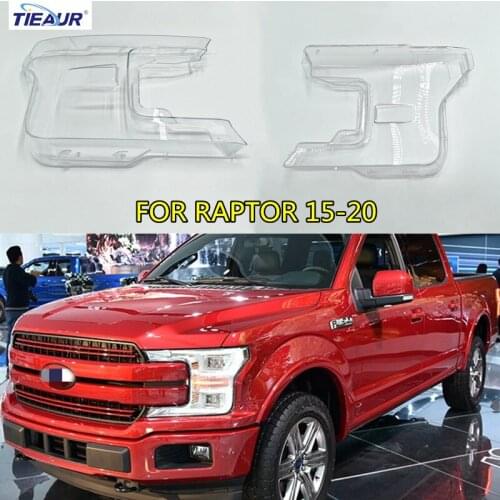 Transparent Headlamp Lens Cover for RAPTOR 15-20 Auto Car Accessories Clear Shell Replacement