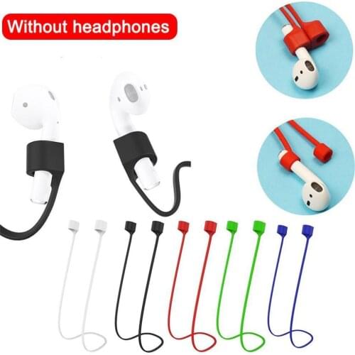 Earphone Strap For AirPods Silicone Anti-lost Neck Strap Wireless Earphone String Rope Headphone Cord Earphone Accessories