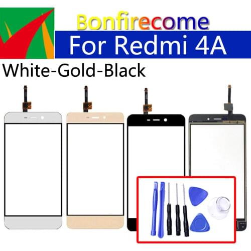 For Xiaomi Redmi 4A Redmi4A Touch Screen Panel Sensor LCD Display Glass Lens Panel Touchscreen Digitizer