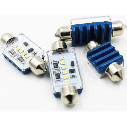 YSY 2X 31MM 36MM 39MM 41MM C5W C10W 6 SMD 2016 LED Bulb CANBUS No ERROR FREE Auto Festoon Lamp Car Interior Houseing Light Bulb