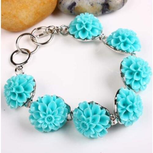 TUMBEELLUWA Blue Bracelets