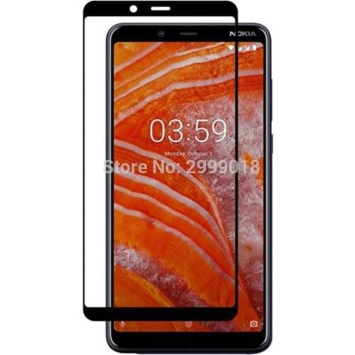 3D For Nokia 3.1 Plus Full cover Tempered Glass Screen Protector film 6 inch 9H Safety Film On 3.1+ 3.1Plus TA-1118 Nokia3.1
